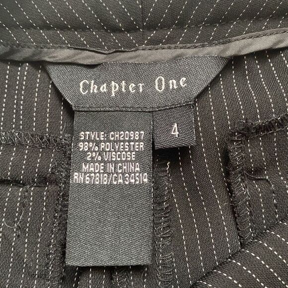 𝅺⭐️CHAPTER One Striped Wide Leg Cropped Trousers⭐️ - Picture 7 of 10